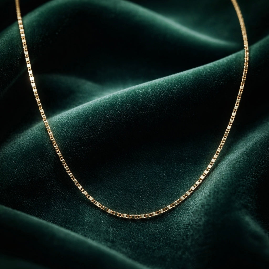 Gold-plated Snail chain