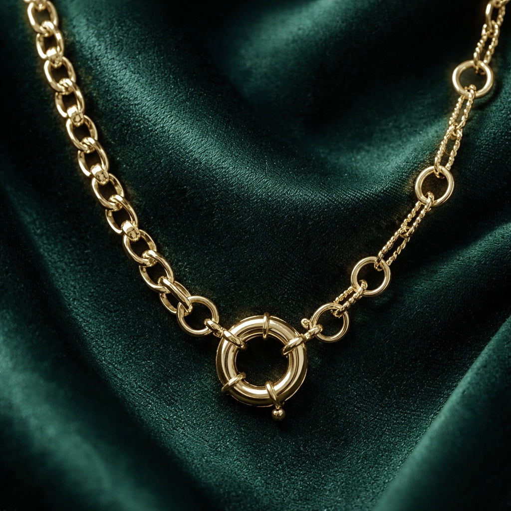 Gold-plated mandala set
