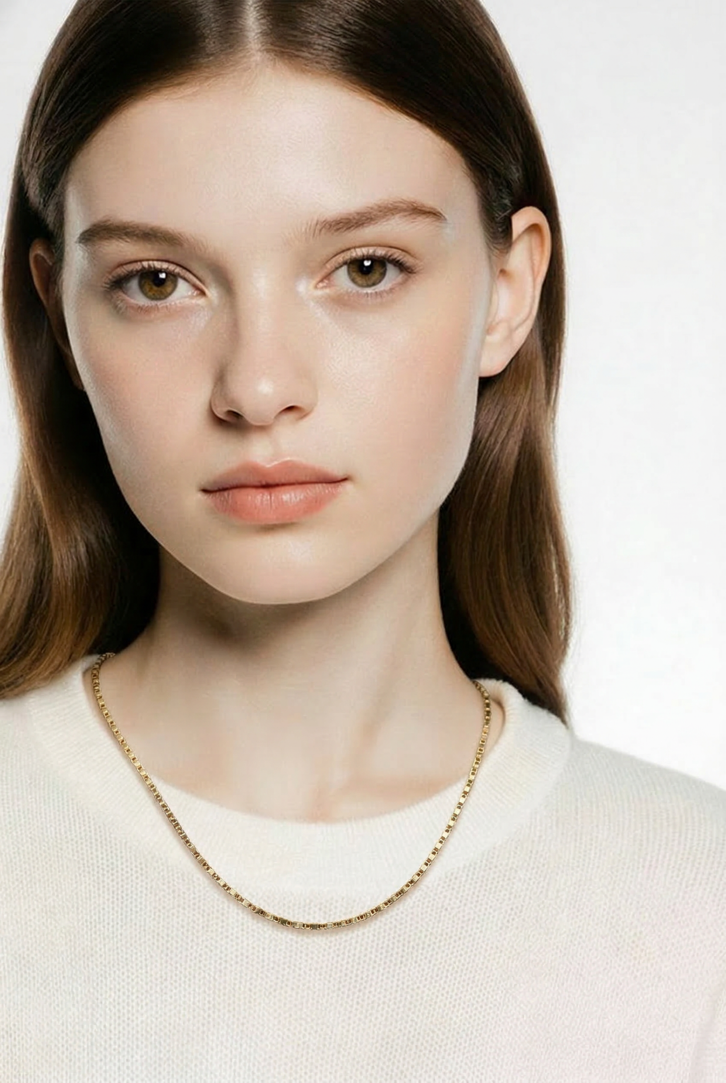 Gold-plated Snail chain