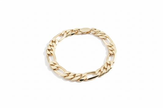 Figaro Gold-Plated Bracelet